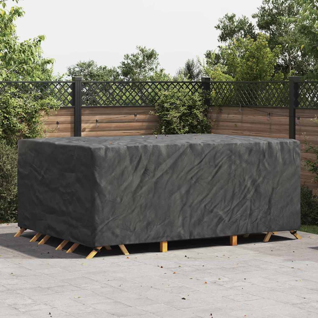 Outdoor Furniture Cover Black 270 x 180 x 90 cm 600D